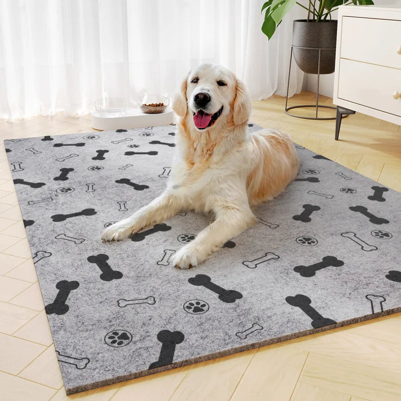 Tapis de Couchage pour Chien Antidérapant Étanche Toutes Saisons