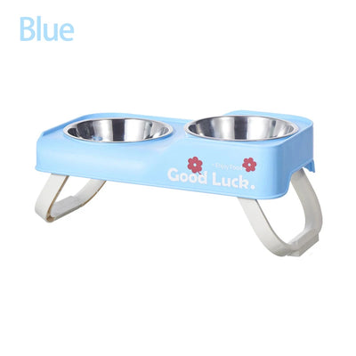 Gamelle Surélevée Double Inox Gros Chien