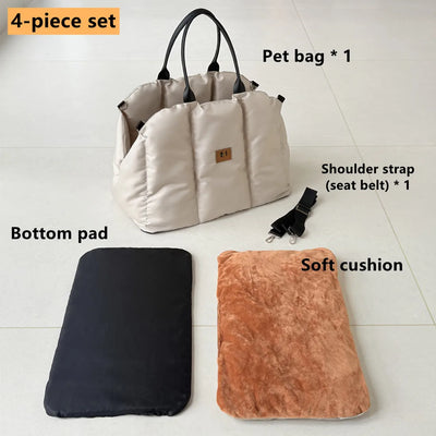 Siège Auto Sac de Transport Petit Chien Lavable 5 kg