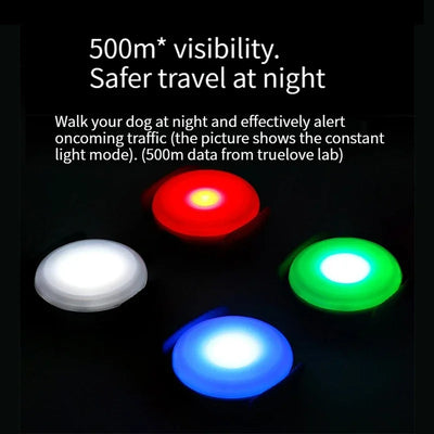 Lumière LED Clip pour Collier de Chien