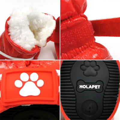 Bottes Neige Imperméables Polaires Gros Chien
