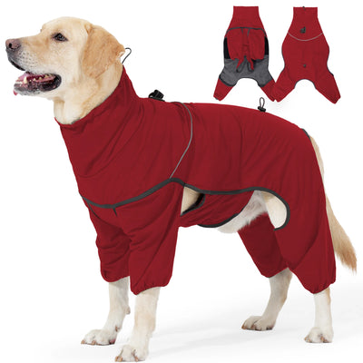 Manteau Imperméable Combinaison Rembourrée d'Hiver Grand Chien