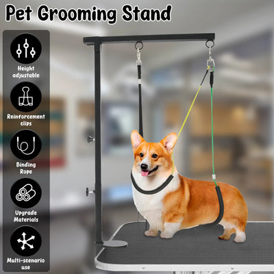 Bras de Table de Toilettage Chien en Fer avec Pince