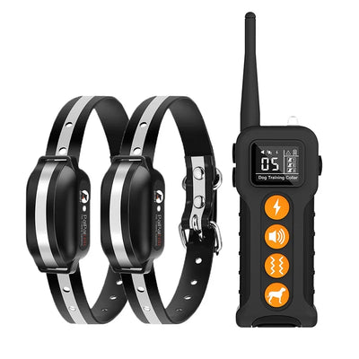 Collier Dressage 433m Étanche Gros Chien 9 Sons
