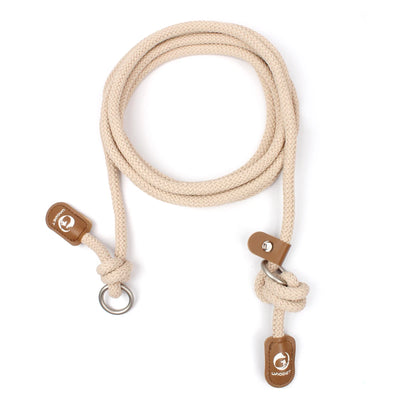 Laisse Mains Libres Canicross Corde Nylon Bandoulière 150 cm