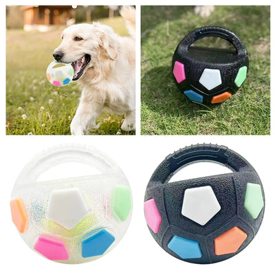 Jouet de Traction Ballon à Poignée 18 cm pour Chien