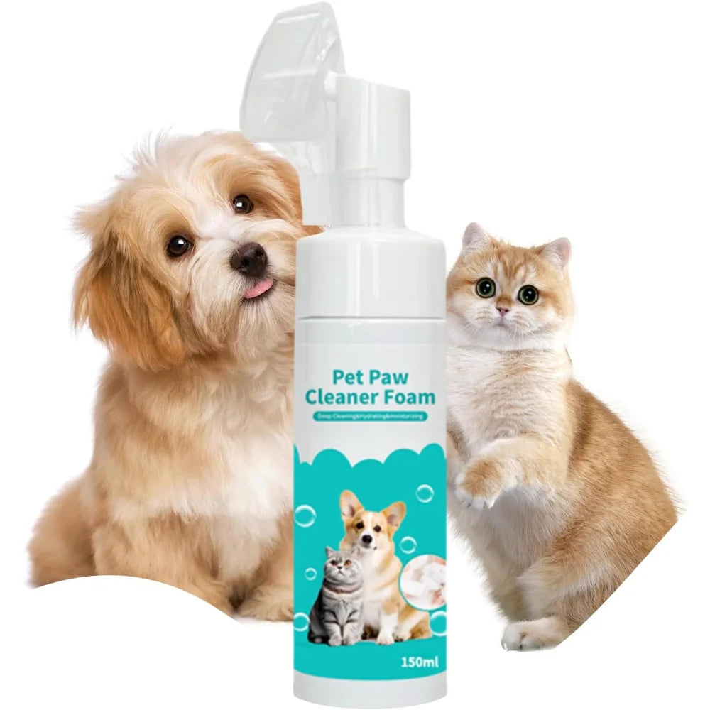 Shampoing Sans Rinçage pour Pattes de Chien
