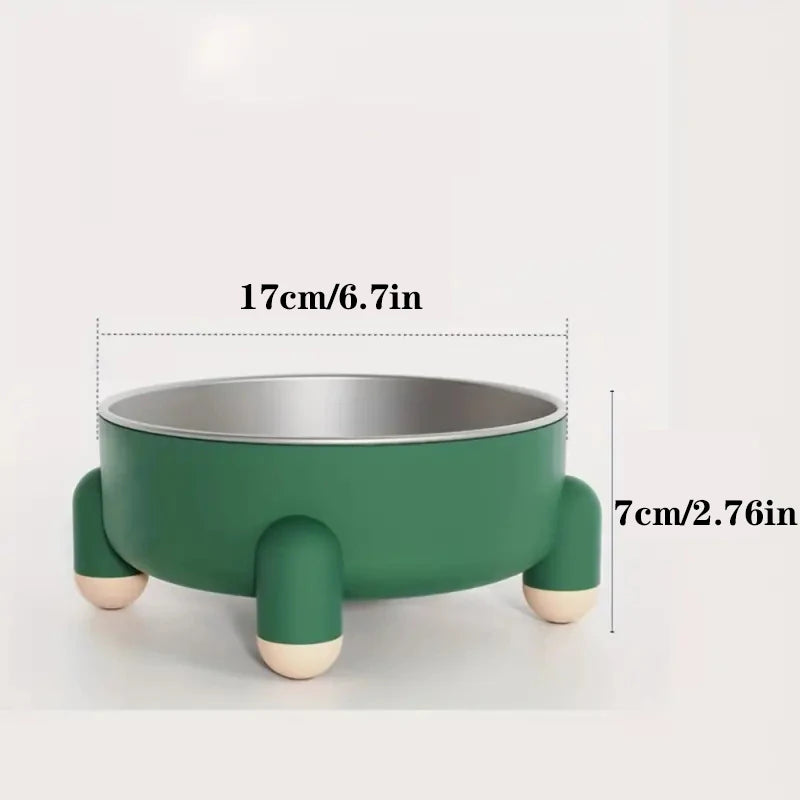 Gamelle Surélevée Inox sur Pieds 17 cm Petit Chien