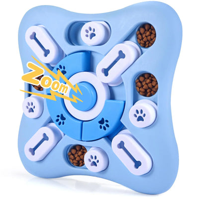 Jouet Puzzle Interactif pour Chien Plateau à Friandises