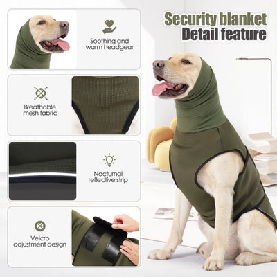 Enveloppe Apaisante Anti-Stress Corps et Oreilles Chien Orage