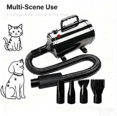 Souffleur de Toilettage Sèche-Poil 2800 W pour Gros Chien