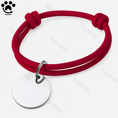 Médaille Gravée Multi-Formes en Inox pour Chien