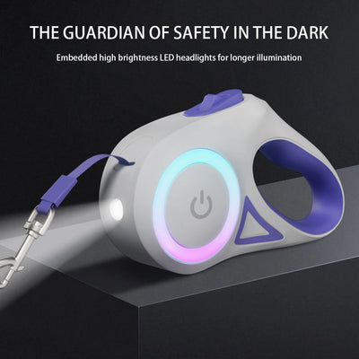Laisse Rétractable LED pour Chien