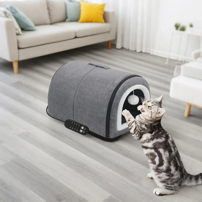 Niche d'Intérieur Chauffante USB pour Petit Chien et Chat