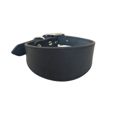 Collier Cuir Large Anti-Traction pour Grand Chien