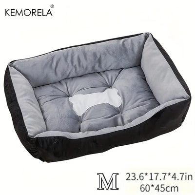 Panier Orthopédique Rebond Élevé Grand Chien Rectangulaire