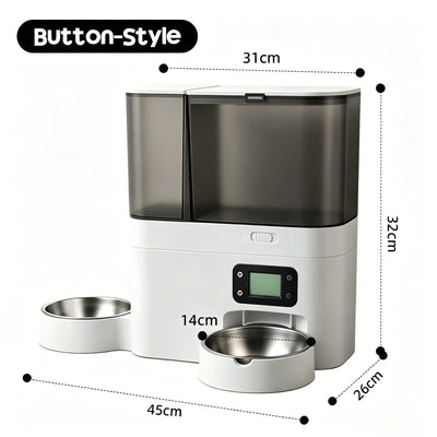Distributeur de Croquettes 5 L et Abreuvoir 3 L avec Caméra