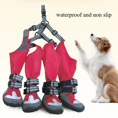 Bottes Hiver Imperméables Gros Chien