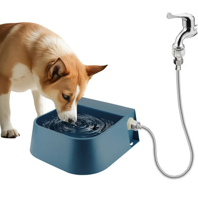 Distributeur d'Eau Automatique Chien Tuyau 1,5 m Robinet