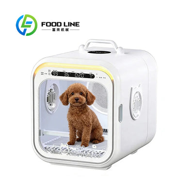 Souffleur de Toilettage Sèche-Poil, Boîte de Séchage Chien