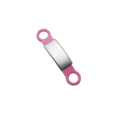 Médaille Gravée Silicone Acier Inoxydable Chien et Chat