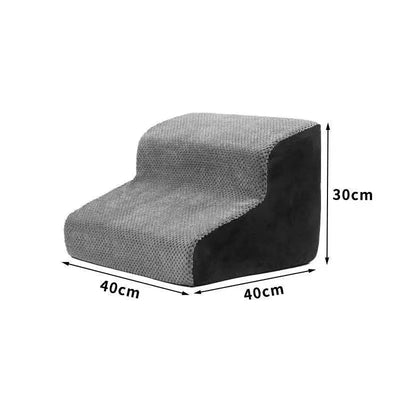 Escalier pour Chien Mousse Haute Densité Pente Douce Lit Haut