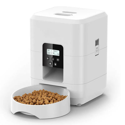 Distributeur Croquettes Chien Connecté Caméra Interphone Programmable