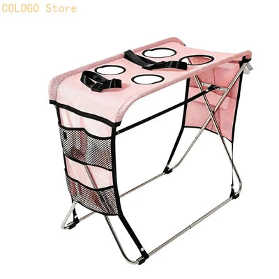 Hamac de Toilettage à Trous, Table Pliable Chien et Chat