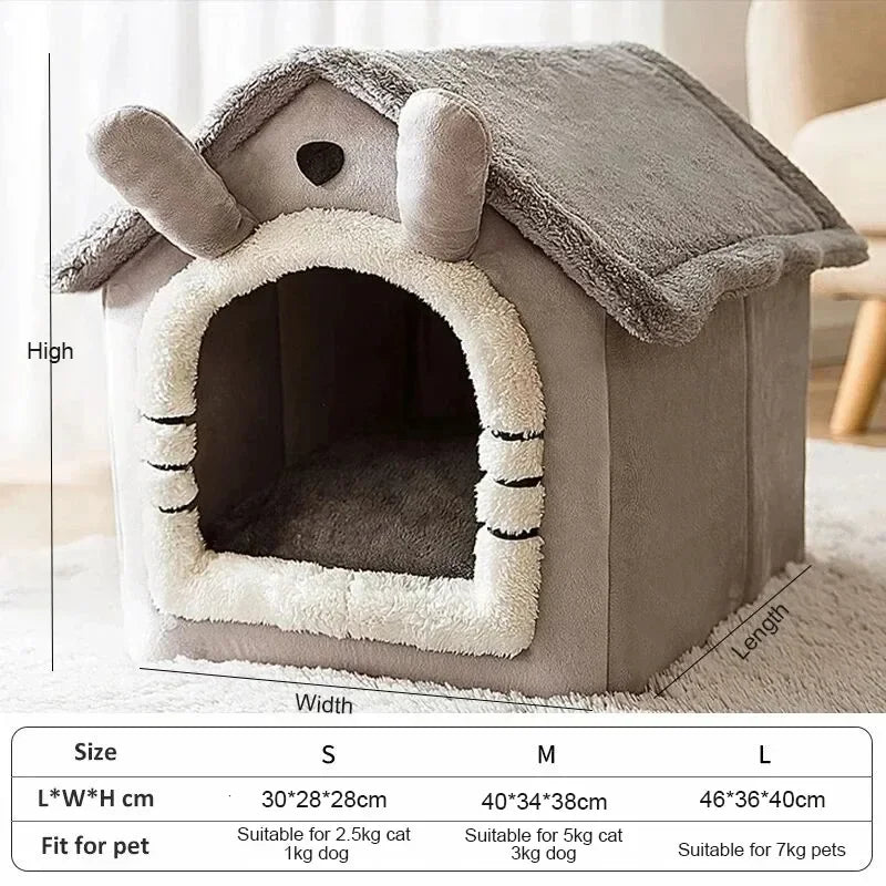 Niche d'Intérieur pour Chien Lavable en Machine Mini Chien