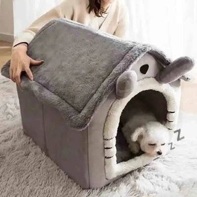 Niche d'Intérieur pour Chien Lavable en Machine Mini Chien