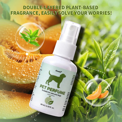 Parfum pour Chien Format Voyage 60 ml, Fruité et Floral