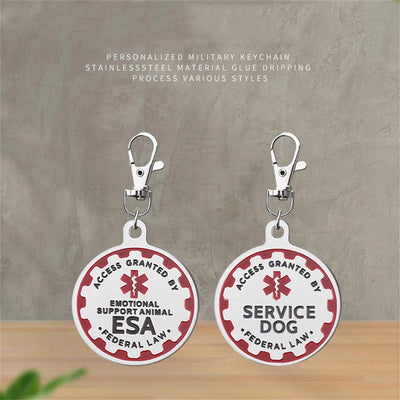 Médaille Chien de Service et ESA à Clipser