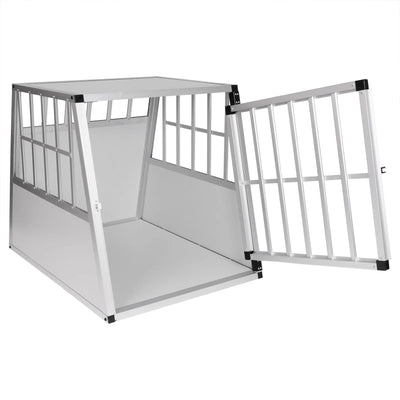 Cage de Transport Aluminium EUGAD 1 Porte pour Chien