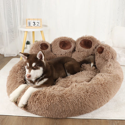 Lit Moelleux Niche Hiver Gros Chien