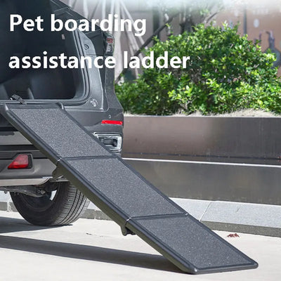Rampe pour Chien Voiture Pliable Antidérapante 107 ou 180 cm