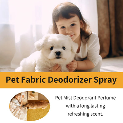 Spray Propreté Désodorisant Tissus et Couchage Chien 120 ml