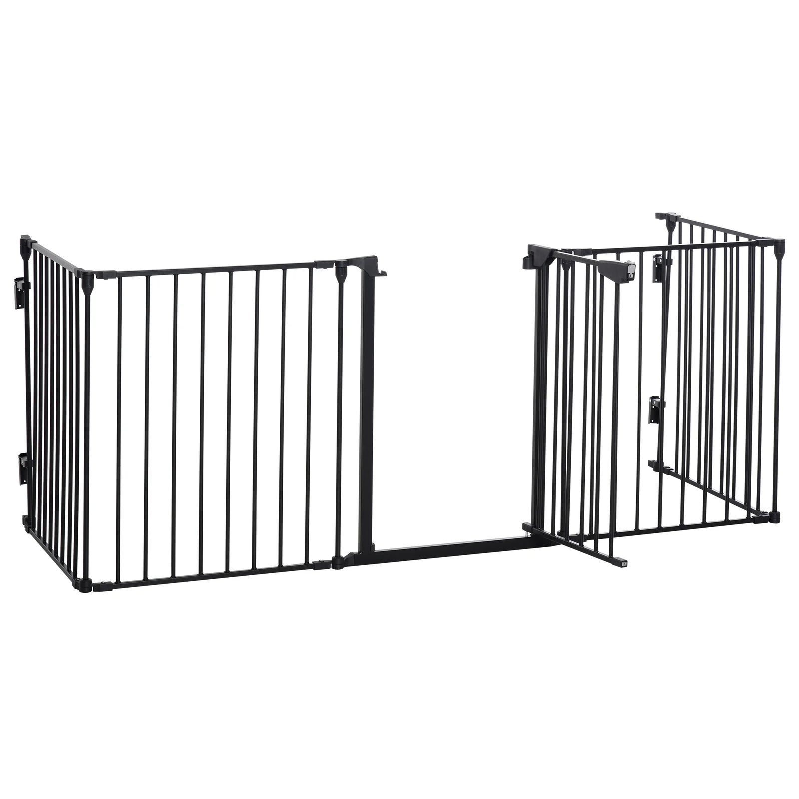 Barrière de Sécurité Modulable PawHut 300 cm pour Chien