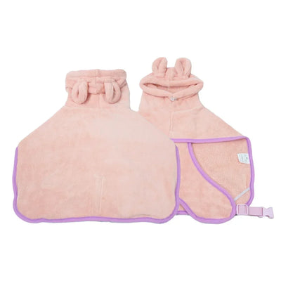 Peignoir à Capuche Super Absorbant pour Chien