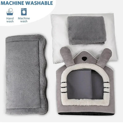 Niche d'Intérieur pour Chien Lavable en Machine Mini Chien