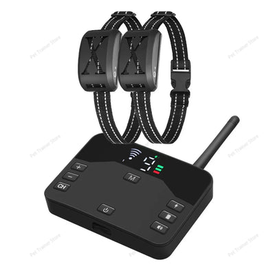 Clôture Électronique 2-en-1 Gros Chien Sans Fil