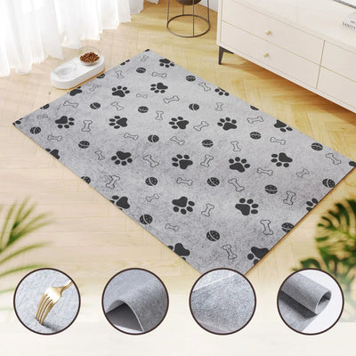 Tapis de Couchage pour Chien Antidérapant Étanche Toutes Saisons