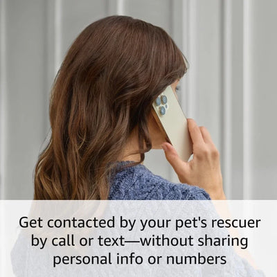 Médaille QR Code Chien en Métal Sans Abonnement