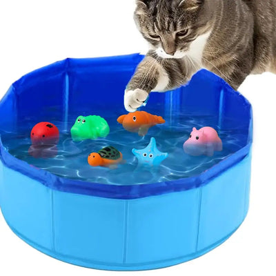 Piscine pour Chien et Chiot Pliable 50 cm
