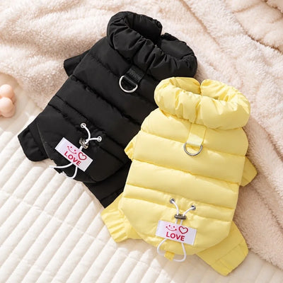 Combinaison Imperméable Matelassée Petit Moyen Chien