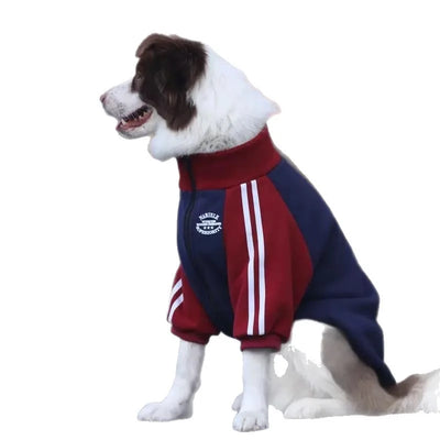 Manteau Polaire Zippé Chaud pour Grand Chien