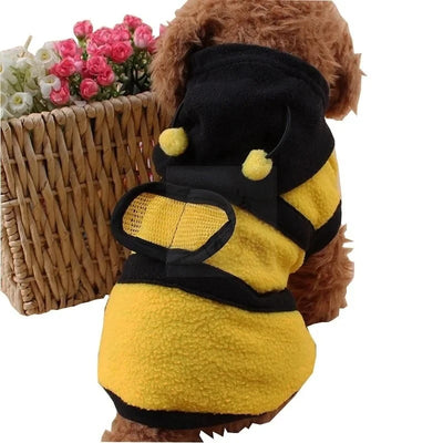 Déguisement Abeille Polaire Capuche pour Chien