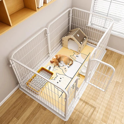 Parc pour Chien Modulable 120x60 cm Barrière d'Intérieur