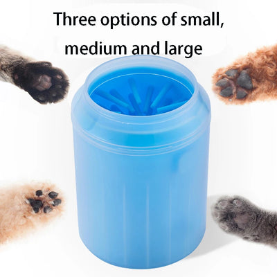 Nettoyeur de Pattes Toilettage Souple Chien