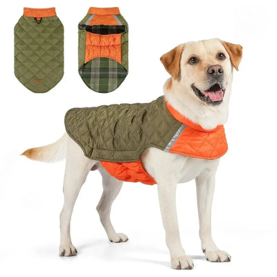 Manteau Imperméable Réfléchissant Hiver pour Gros Chien
