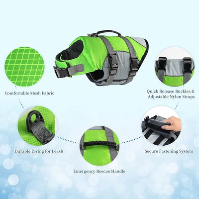 Gilet de flottaison chien - Gros-Chien.com